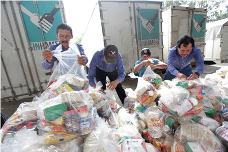 Alista Diconsa alimentos y agua purificada para enfrentar posible contingencia por tormenta tropical “Polo”