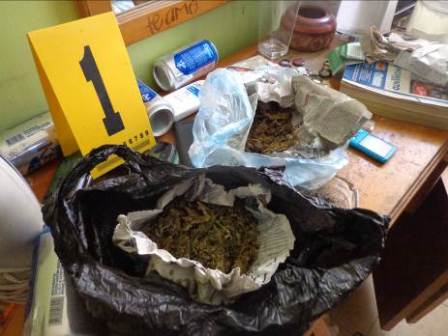 Detienen a tres personas durante un cateo en Oaxaca, aseguran envoltorios de marihuana