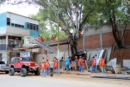 Recupera Municipio de Oaxaca de Juárez predio ocupado ilegalmente en Avenida las Etnias