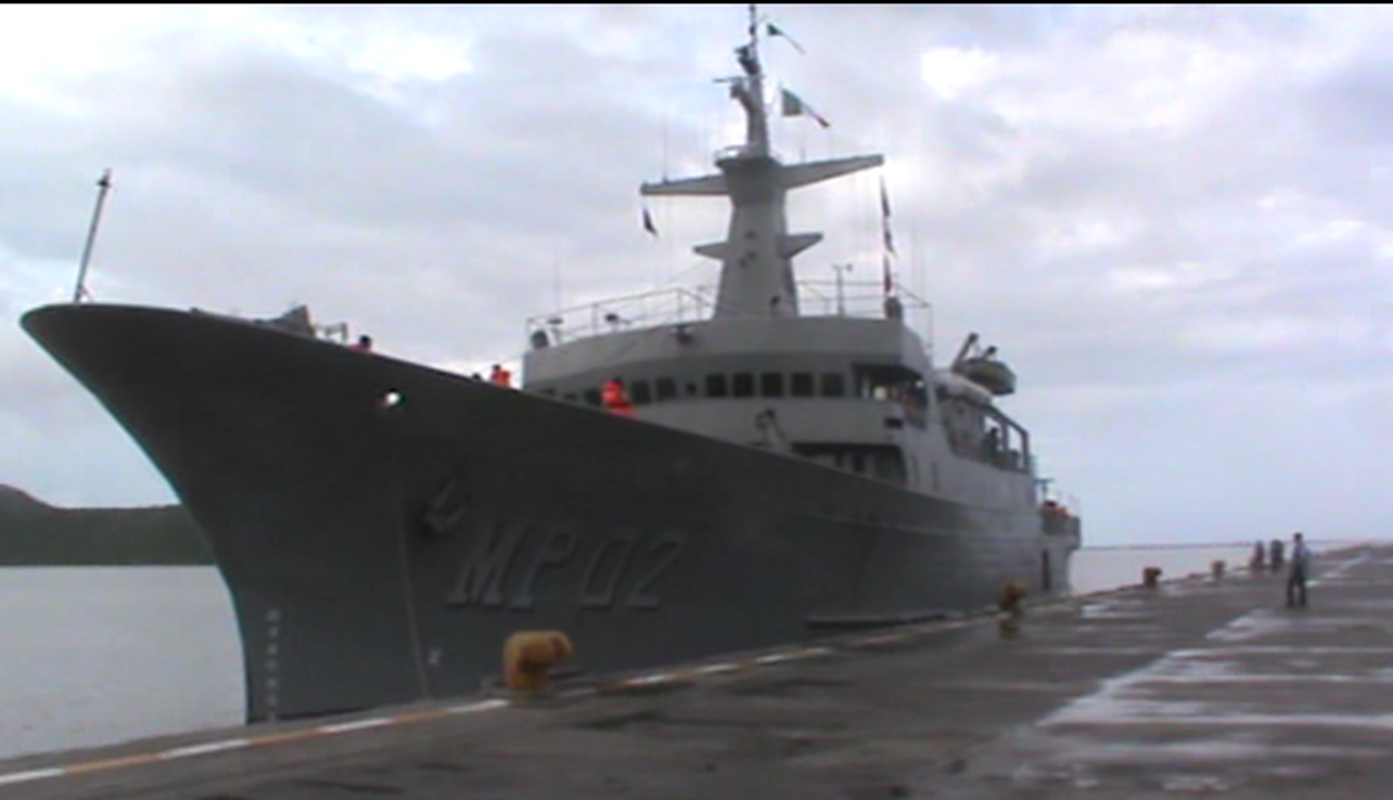 Regresa de la Paz, Baja California el buque “Zapoteco” a Topolobampo, Sinaloa