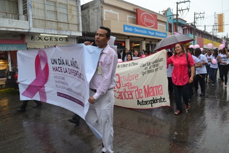 Un día al año, ¡hace la diferencia!, el cáncer puede ser curable si se detecta a tiempo