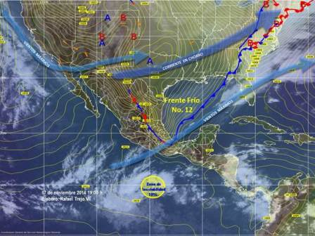 Reportan “Norte” en el Golfo de México, Istmo y Golfo de Tehuantepec