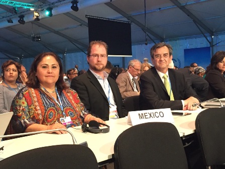 Clausuran Plenaria de la Conferencia de las Partes (COP20) con acuerdo climático vulnerable: Garza Galván