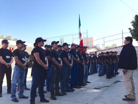 Concluye curso de formación inicial para policías auxiliares en Oaxaca