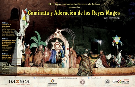 Promueve y rescata municipio de Oaxaca tradiciones; II “Caminata y Adoración de los Reyes Magos”