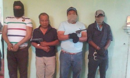 Aprehenden a banda de asaltantes que operaba en Valles Centrales y Sierra Sur de Oaxaca