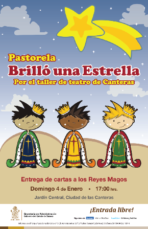 Presentará Pastorela “Brilló una estrella” el Taller de Teatro de Ciudad de las Canteras, en Oaxaca