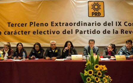 Con 81.1 por ciento, consejeros nacionales del PRD aprueban lista de candidatos y candidatas plurinominales