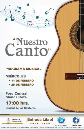 Presenta “Nuestro canto” trova en Ciudad de las Canteras de la capital oaxaqueña