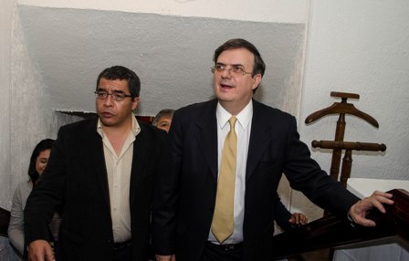 Recibe CNDH queja de Marcelo Ebrard en relación a la construcción de la Línea 12 del Metro
