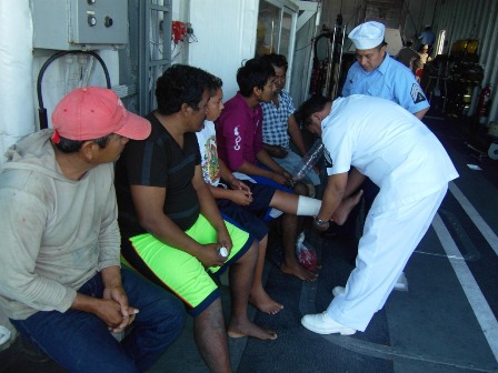 Implementan Plan “Marina rescate”