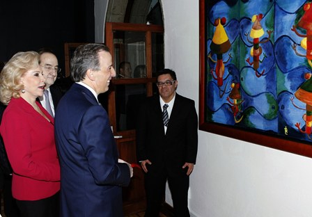 Muestra Museo de la Cancillería exposición de la Fundación John Langdon Down