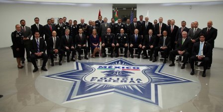 Realizan Primera Reunión de Mandos Policiales Federales de Canadá, Estados Unidos y México