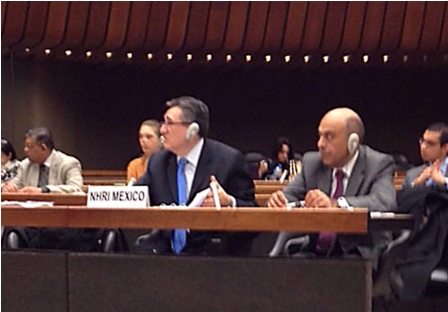 Participará CNDH en la reunión anual del Comité Internacional de Instituciones Nacionales de DDHH