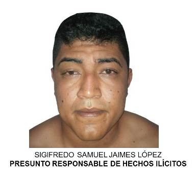 Presunto delincuente detenido