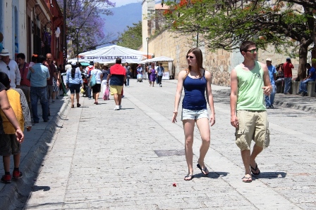 Atraen atractivos de Oaxaca de Juárez a turistas nacionales y extranjeros durante Semana Santa