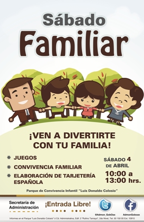 Invita Gobierno de Oaxaca a participar en actividades de fin de semana en parques públicos