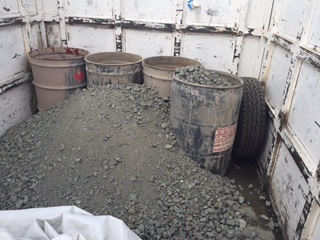 Aseguró Policía Federal tres toneladas y media de mineral en Nayarit y Durango; Tres detenidos