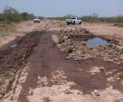 Controla Pemex derrame de hidrocarburo en la comunidad de Santa Rosa, Oaxaca