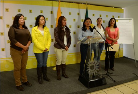 Suscriben candidatas del PRD a diputadas en el DF Carta Compromiso en materia de Derechos Humanos