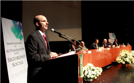 Inauguran en el IMSS Primer Seminario de Actualización sobre Seguridad Social 2015