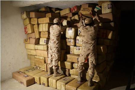 Asegura Policía Federal más de una tonelada de droga en carretera de Coahuila