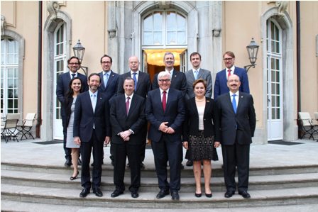 Copreside canciller mexicano primera reunión de la Comisión Binacional México-Alemania