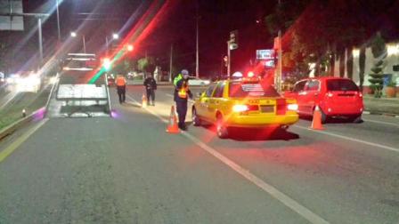 Al inicio del operativo Alcoholímetro, 16 conductores en estado de ebriedad detenidos