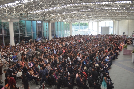 Egresan 570 estudiantes del CBTIS 123 de Santa Lucía del Camino, Oaxaca