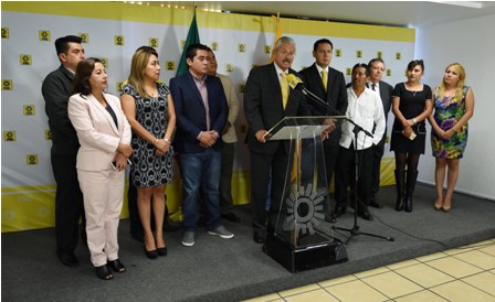 Ofrecen organizaciones participar de forma activa en la transformación y renovación del PRD