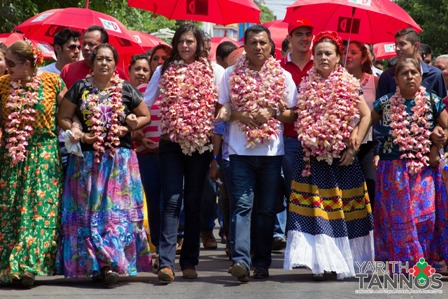 Yarith Tannos una diputada federal del PRI por Juchitán espuria