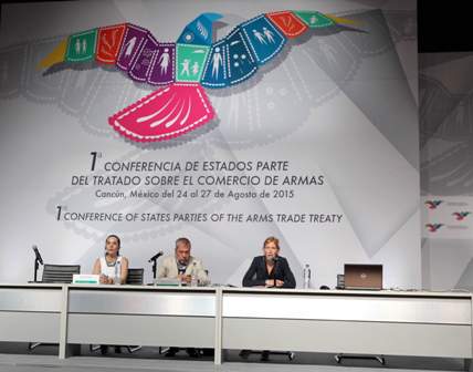 Elige Conferencia de los Estado Parte del Tratado sobre el Comercio de Armas a Ginebra como sede de su secretaría