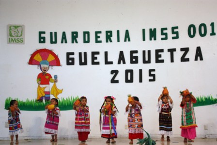 Celebra con éxito guardería 001 del IMSS-Oaxaca su tradicional “Mini-Guelaguetza 2015”