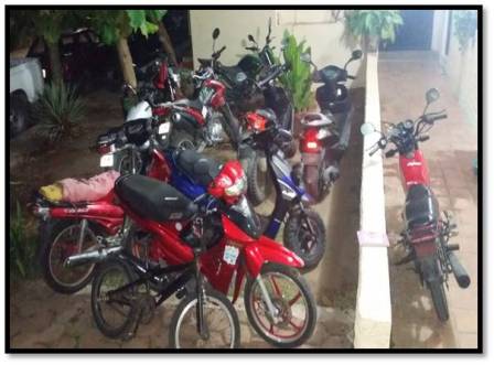 Aseguran 18 motocicletas en operativos de inspección y supervisión en la Costa y el Papaloapan