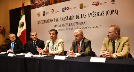 Cambio climático, debe ser una prioridad en la agenda de los parlamentarios de las Américas
