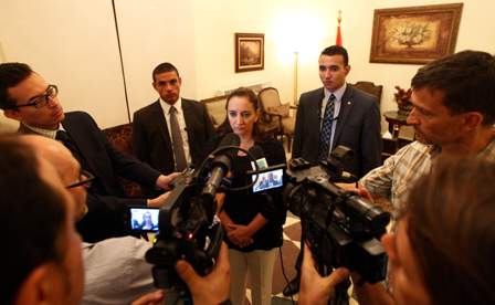 Entrega Cancillería mexicana tercera nota diplomática al gobierno de Egipto