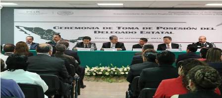 Rinde protesta Javier Martín Villanueva Hernández como delegado de la PGR-Oaxaca