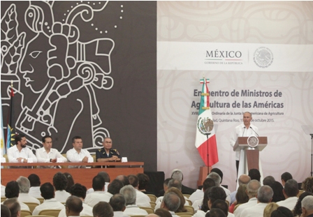 Inaugura Peña Nieto Encuentro de Ministros de Agricultura de las Américas 2015