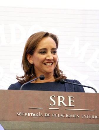 Realiza la canciller mexicana Claudia Ruiz Massieu visita oficial a Cuba