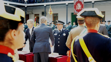 Condecora Guardia Civil Española al agregado de la Policía Federal de México en España