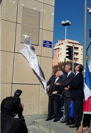 Inauguran la Plaza Gilberto Bosques en Marsella, Francia
