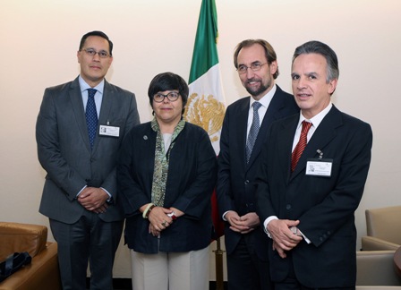 Da gobierno mexicano bienvenida al Alto Comisionado de las Naciones Unidas para los Derechos Humanos