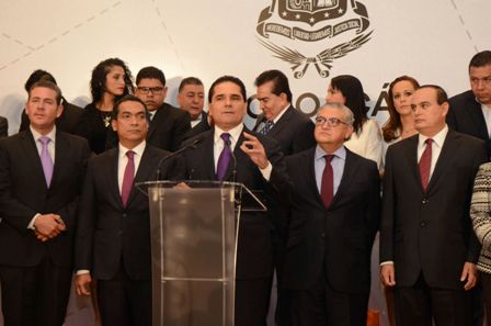 Integrantes del gabinete legal y ampliado del gobierno de Michoacán