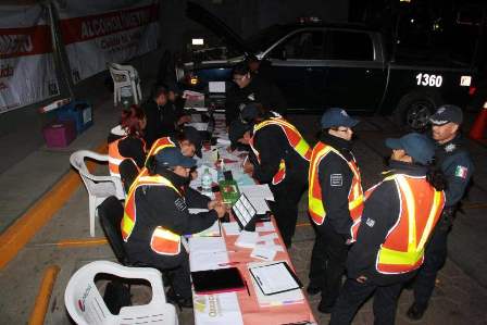 14 arrestados durante operativo Alcoholímetro en Oaxaca; Cuatro detenidos en diversos operativos
