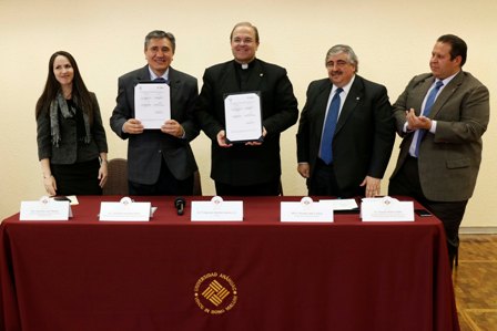 Firman la CNDH y la Universidad Anáhuac del Norte Convenio de Colaboración