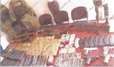 La detención en Quiringuicharo, municipio de Ecuandureo, Michoacán