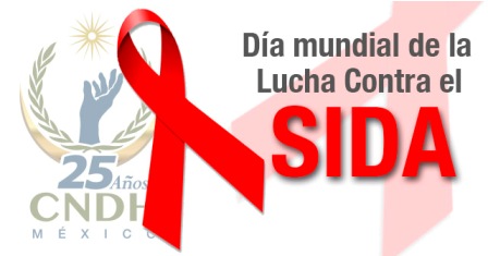 Hoy, Día Mundial del Sida, la CNDH responde a la discriminación: capacita y difunde información