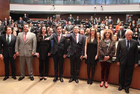 Ratifica Senado de la República ocho nombramientos diplomáticos y consulares