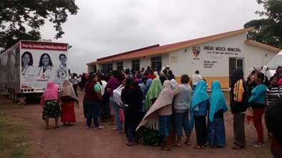 Otorga Unidad Médica Móvil de Pemex más de nueve mil servicios médicos en el Istmo