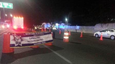 Aplicaron 13 pruebas de alcoholemia